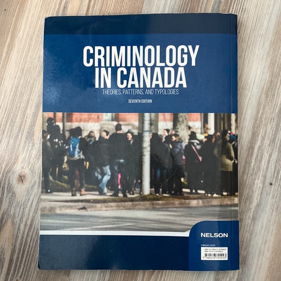 Criminology in Canada by Sıegel, McCORMICK - Picture 3 of 5